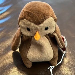 Vintage Ty Beanie Babies Hoot